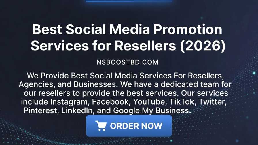 Best Social Media Promotion Services for Resellers (2026) – NSBOOSTBD.COM