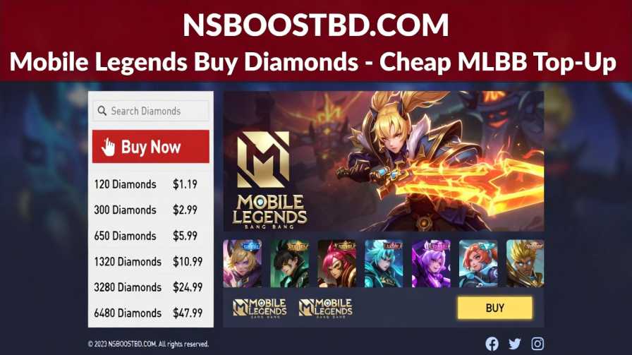 Mobile Legends Buy Diamonds SMM Panel Service Provider