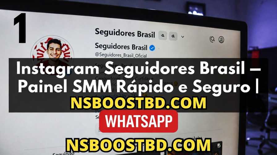 Instagram Seguidores Brasil – Painel SMM Rápido e Seguro | NSBOOSTBD.COM