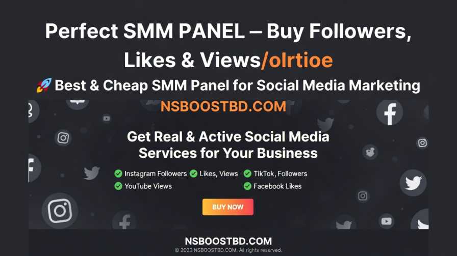 Perfect SMM Panel – Buy Followers, Likes & Views | NSBOOSTBD.COM 🚀