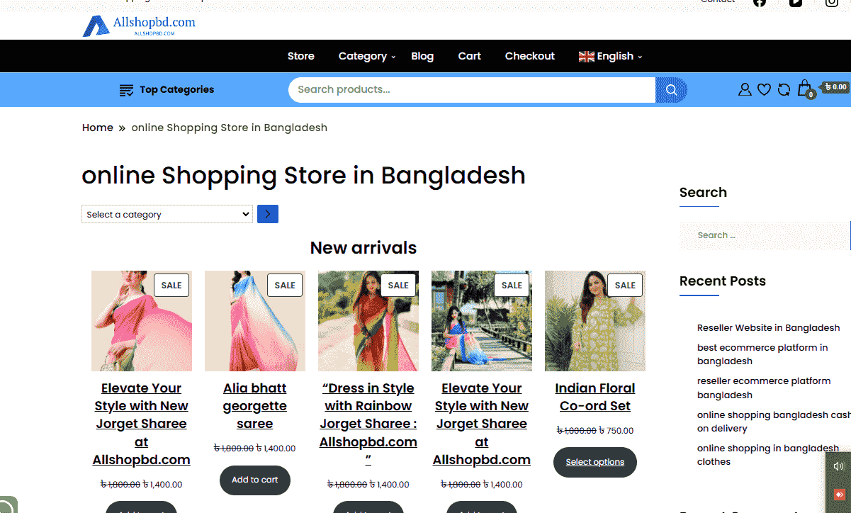 online shopping store in Bangladesh - Allshopbd.com