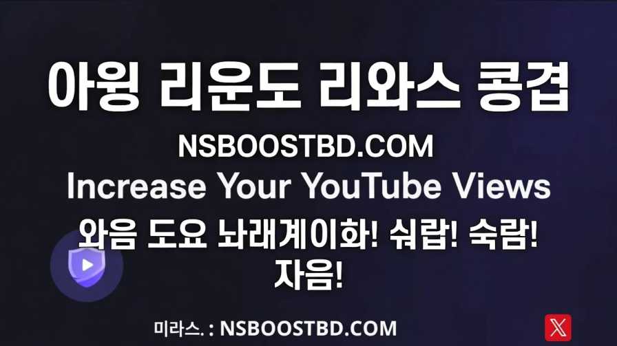 유튜브 조회수 올리기 한국 (Increase YouTube Views Korea) – NSBOOSTBD.COM