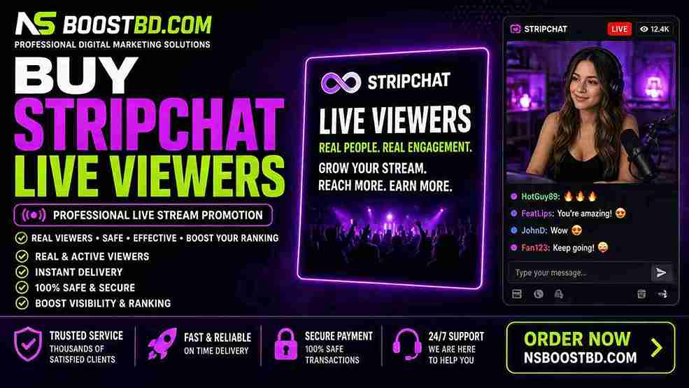 Buy Stripchat Live Viewers | Live Stream Promotion