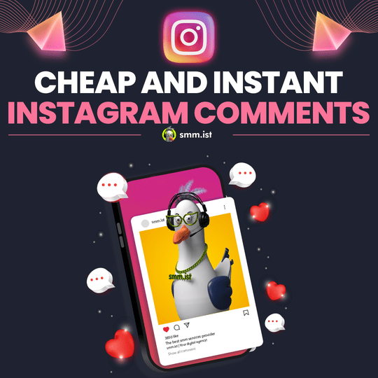 Cheap and Instant Instagram Comments