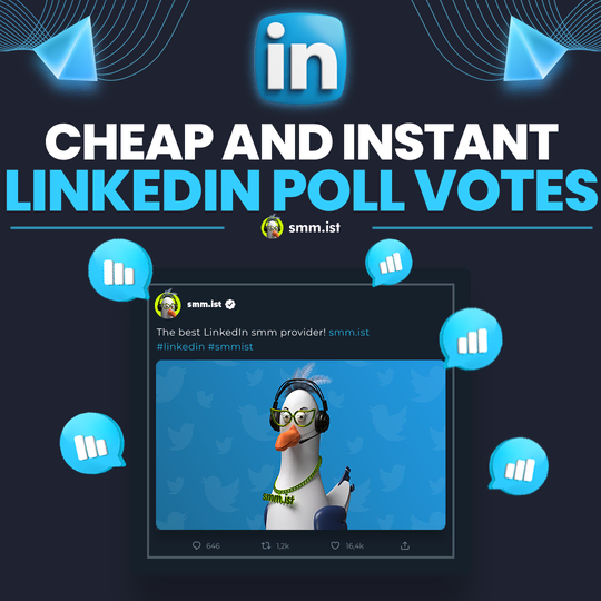 Cheap and Instant Linkedin Poll Votes