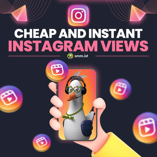 Cheap and Instant Instagram Views