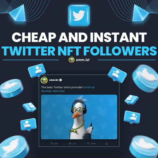 Cheap and Instant Twitter NFT Followers