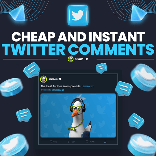 Cheap and Instant Twitter Comments