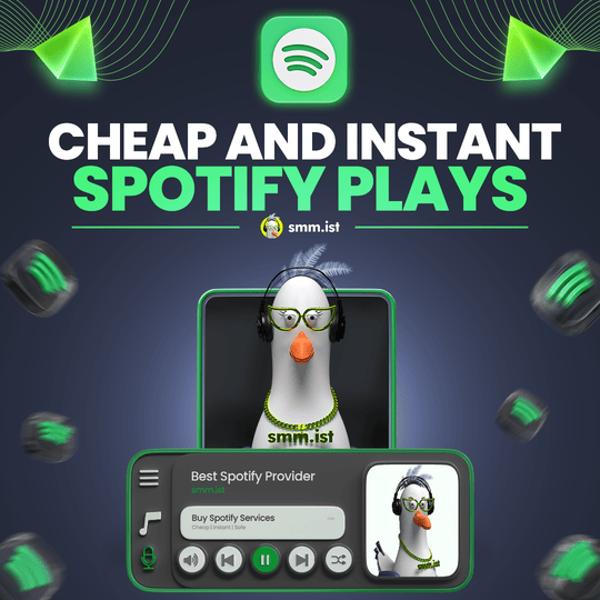 Cheap and Instant Spotify Plays