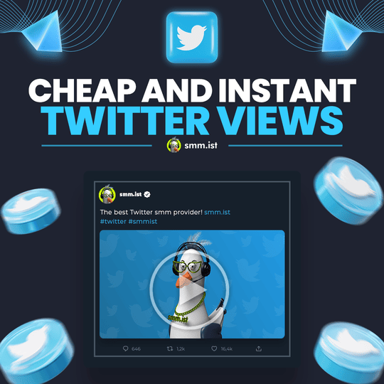 Cheap and Instant Twitter Tweet Views