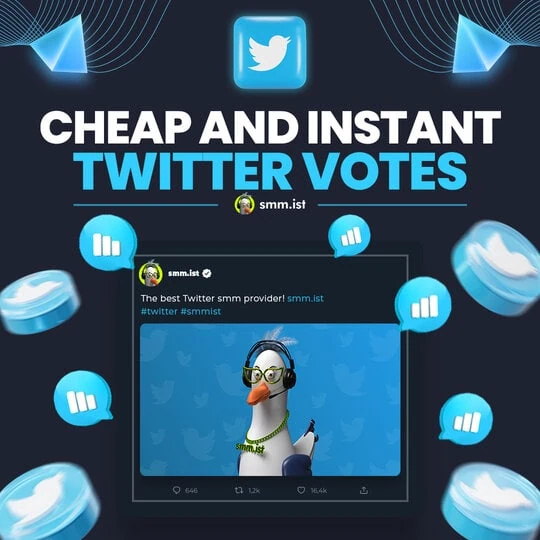 Cheap and Instant Twitter Votes