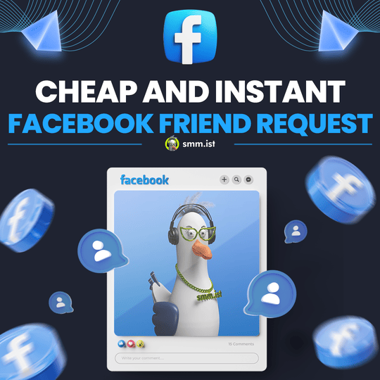 Cheap and Instant Facebook Friend Requests