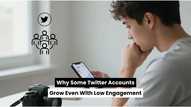 Why Some Twitter Accounts Grow Even With Low Engagement?