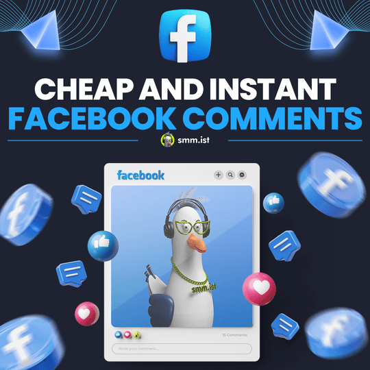 Cheap and Instant Facebook Comments