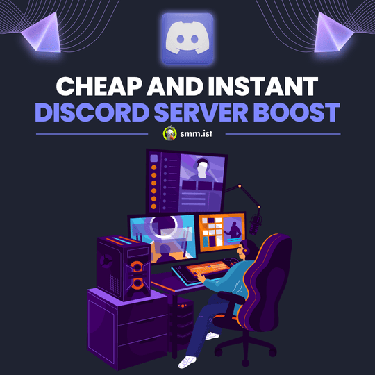 Cheap and Instant Discord Server Boost