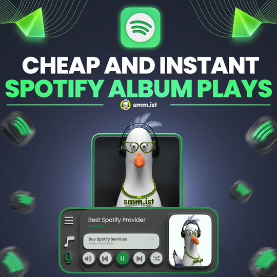 Cheap and Instant Spotify Album Plays