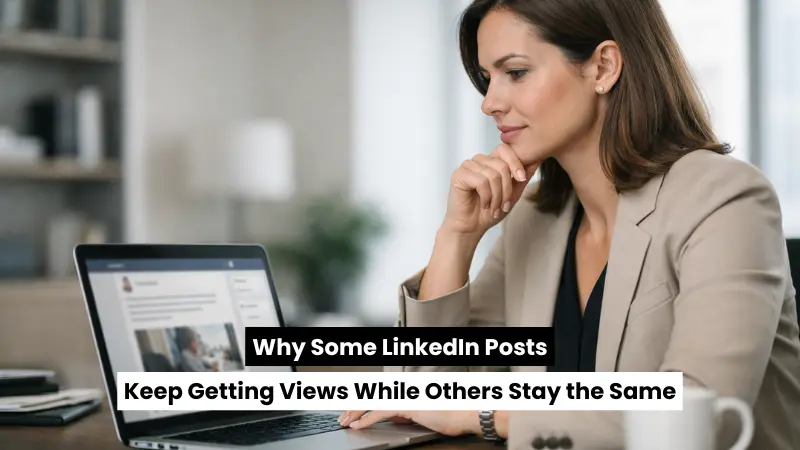 Why Some LinkedIn Posts Keep Getting Views While Others Stay the Same
