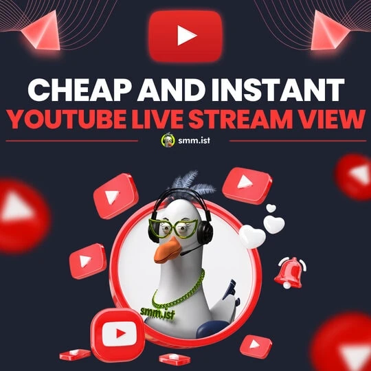 Cheap and Instant YouTube Live Stream Views