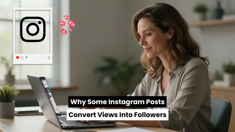 Why Some Instagram Posts Convert Views Into Followers