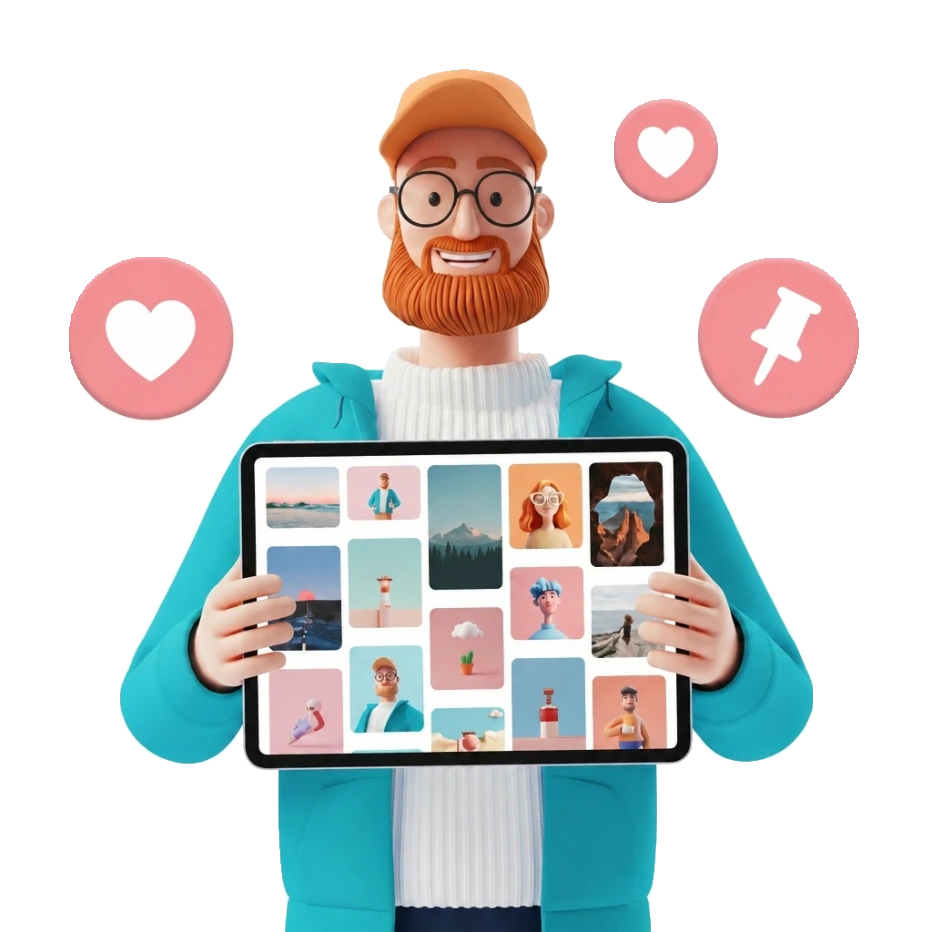 Накрутка лайков Pinterest — лайки и репины на пин