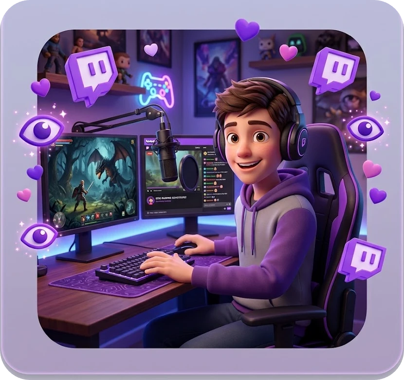 Накрутка Twitch