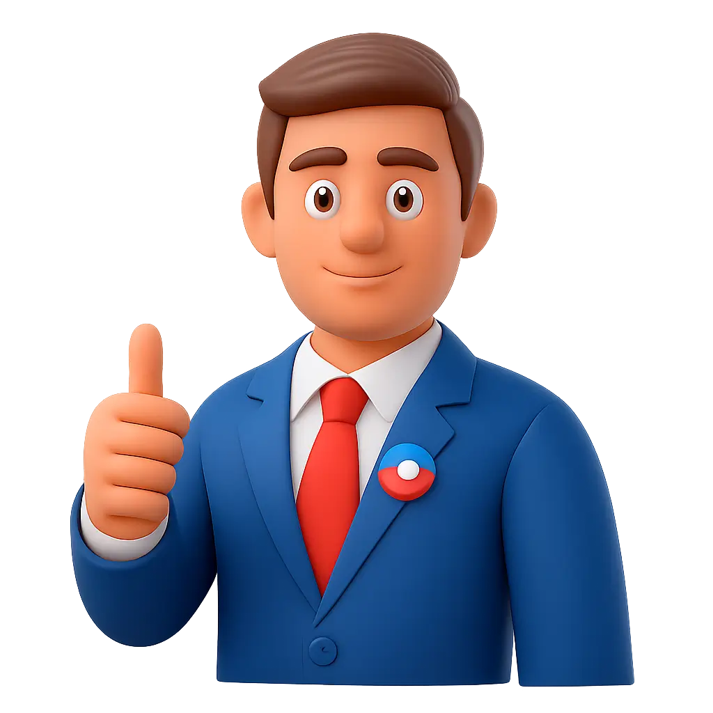 Общественный деятель автоматизирует реакции в Telegram-канале 3D-портрет общественного деятеля, использующего Telegram