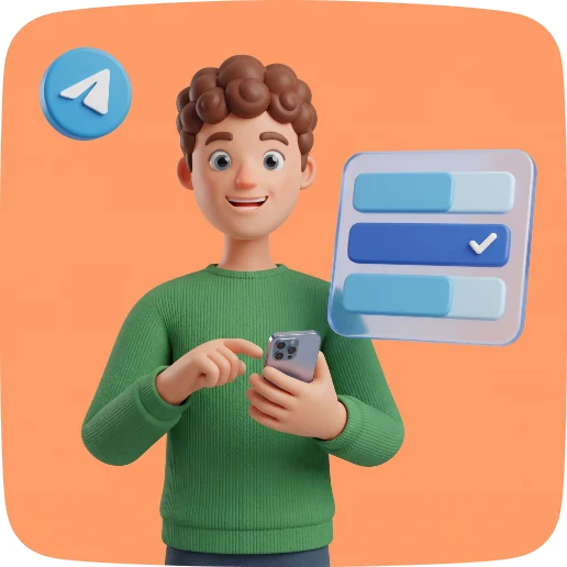Голоса в опрос Telegram