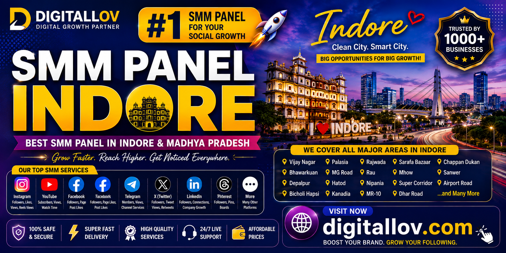 smm panel indore digitallov