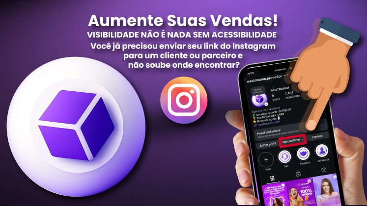 Como copiar link da postagem no instagram?