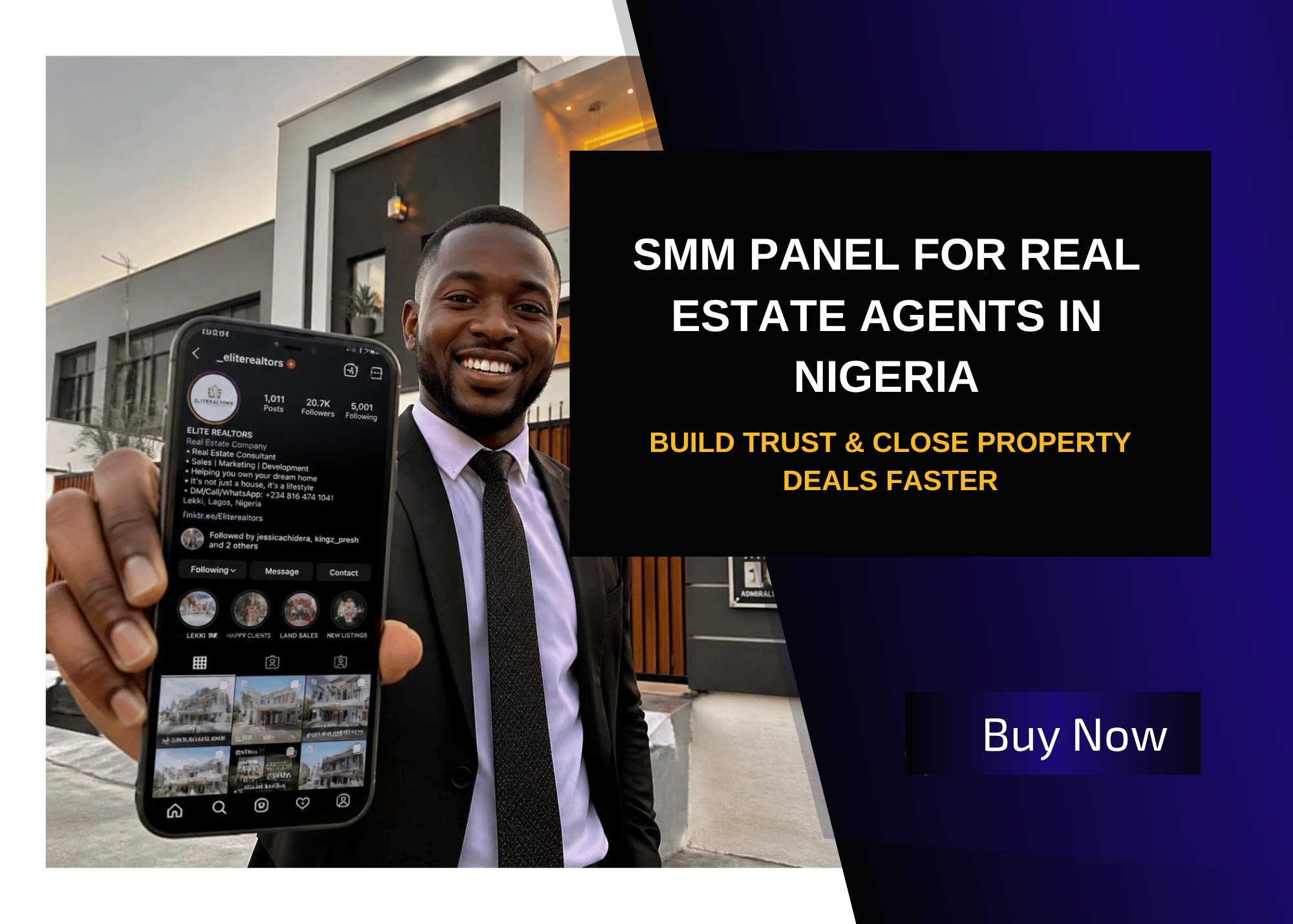 SMM Panel For Real Estate Agents In Nigeria