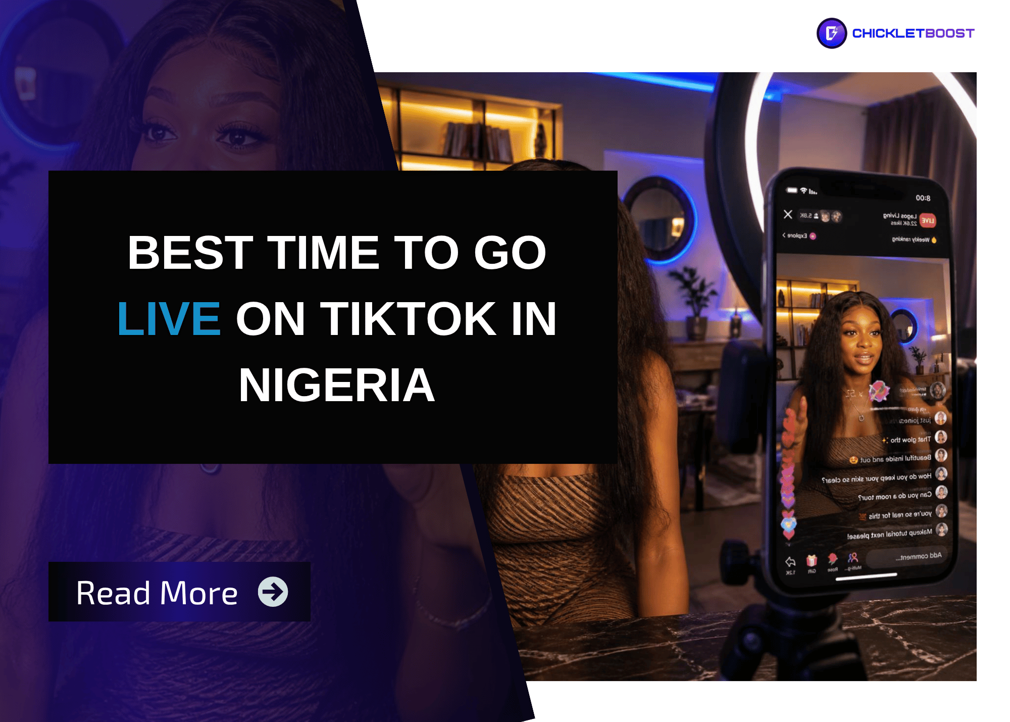 Best Time to Go LIVE on TikTok in Nigeria
