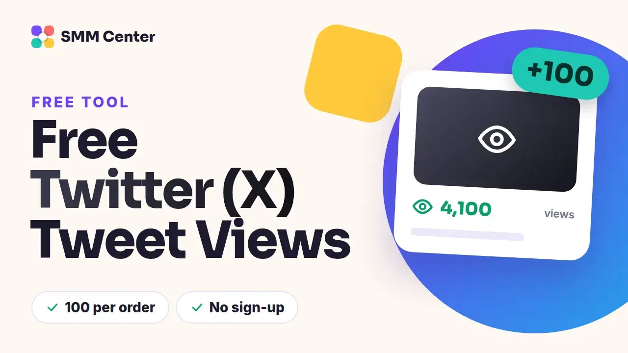 Free Twitter (X) Tweet Views video