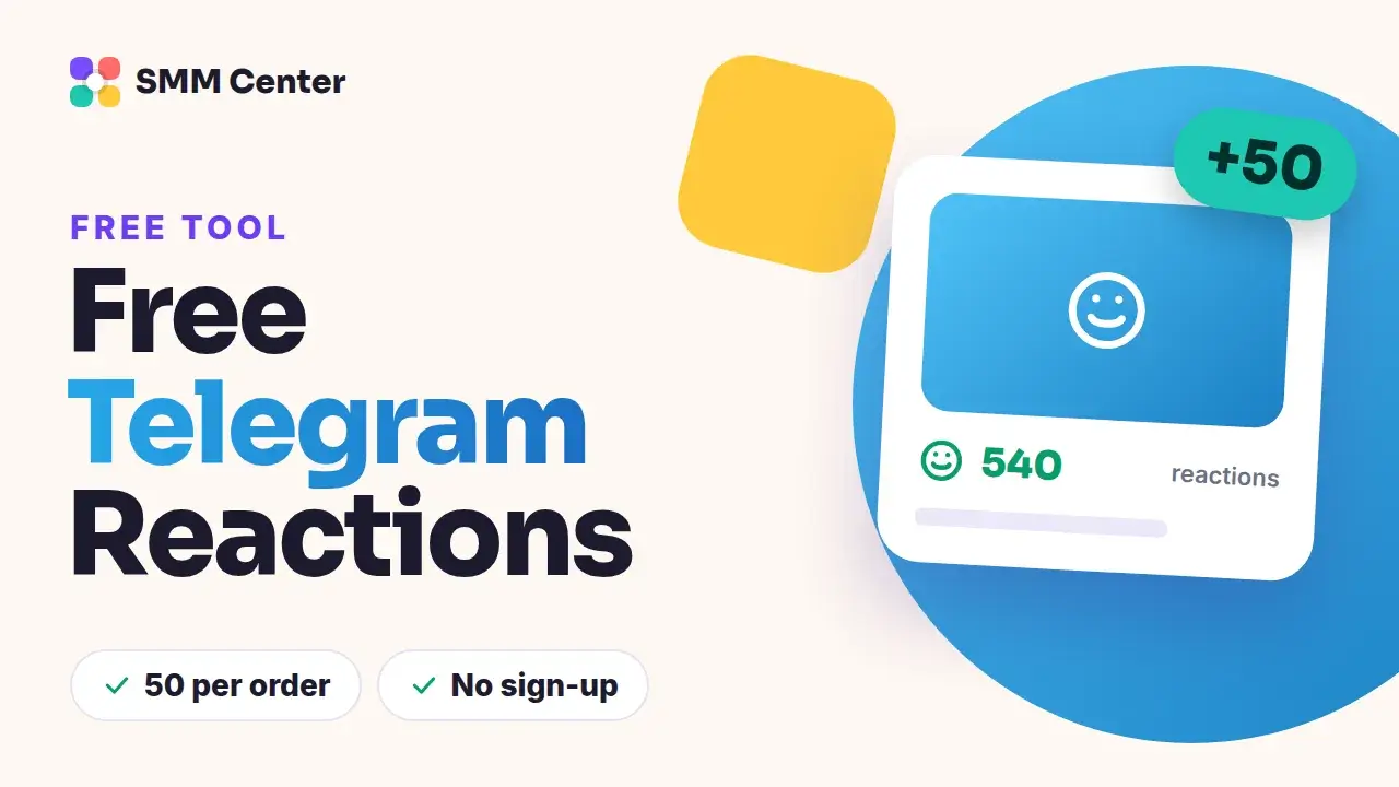 Free Telegram Post Reaction video