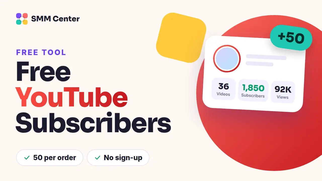 Free YouTube Subscribers video