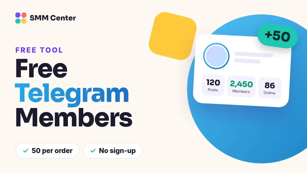 Free Telegram Members video