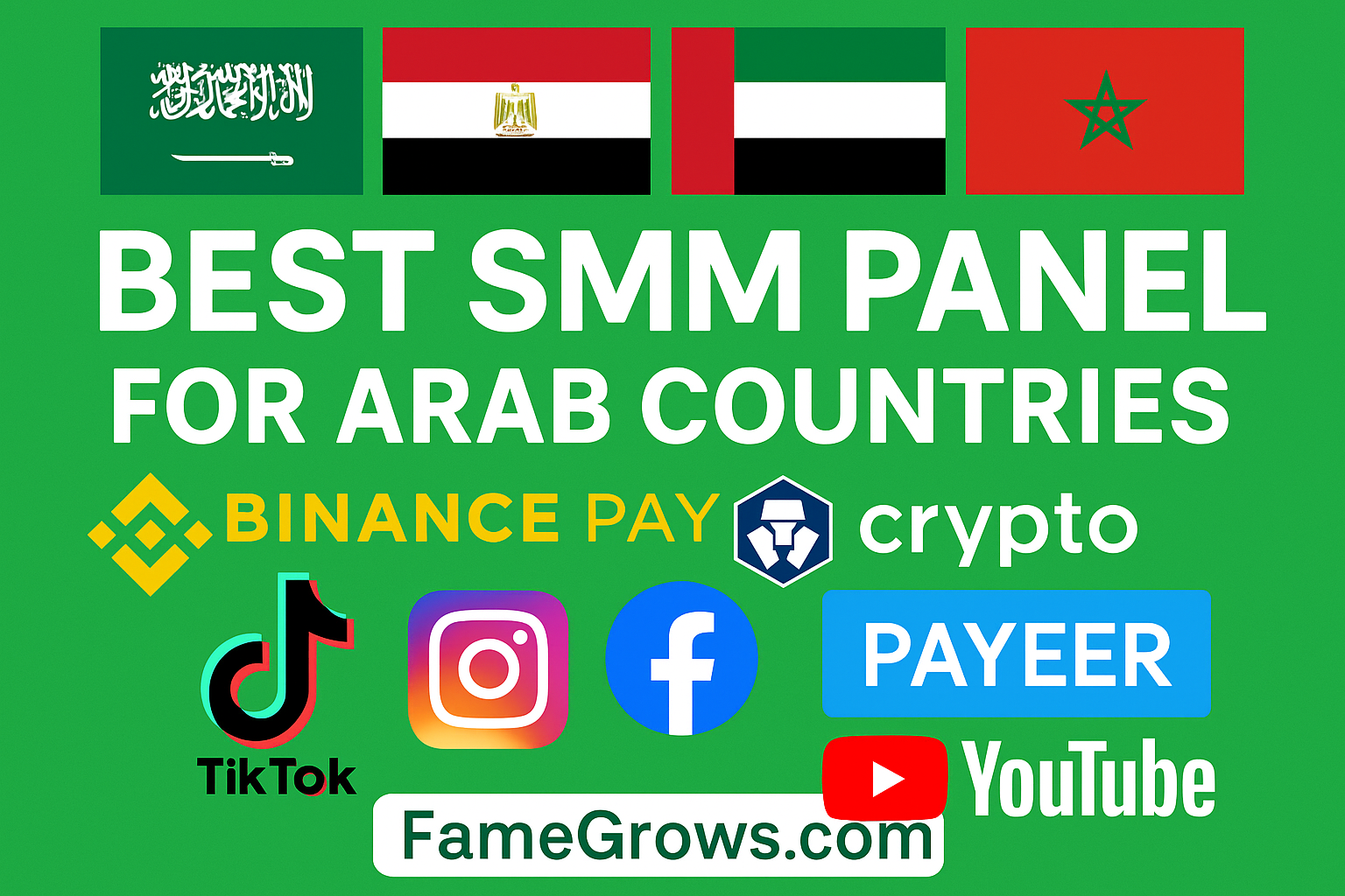 ๐ Best SMM Panel for Arab Countries โ Grow Faster with FameGrows.com ๐ธ๐ฆ๐ช๐ฌ๐ฆ๐ช๐ฒ๐ฆ๐ถ๐ฆ