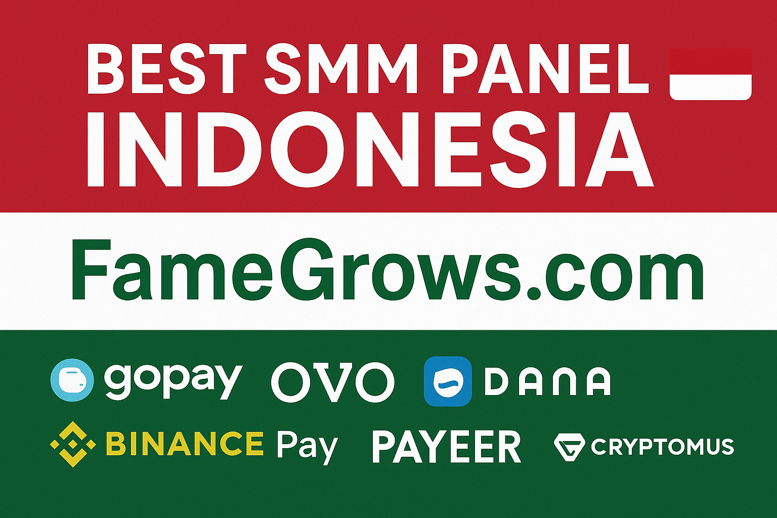 🚀 FameGrows.com — Indonesia’s Ultimate SMM Panel for TikTok, Instagram & More