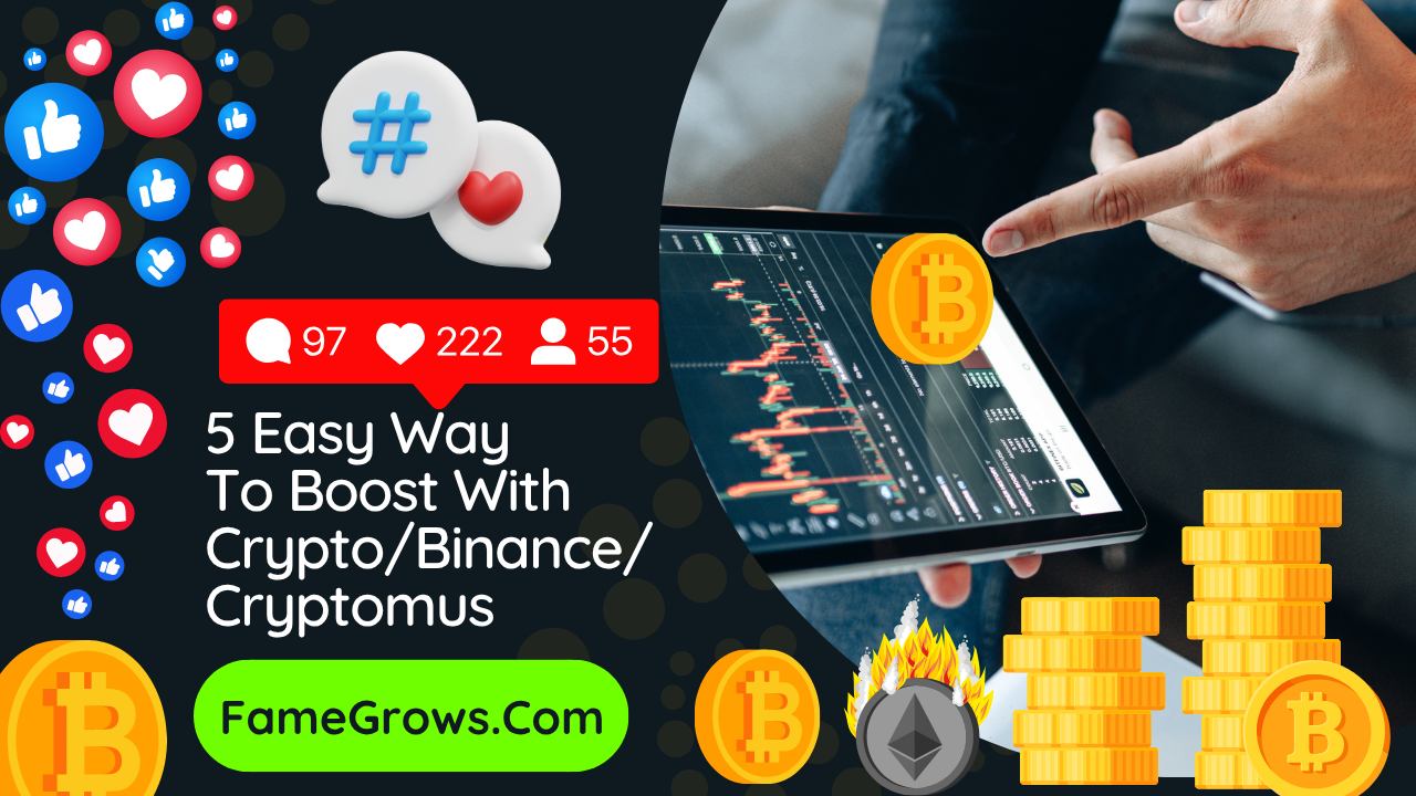 π Boost Your Social Media Using Crypto β Binance, Cryptomus, Payeer & More on FameGrows.com