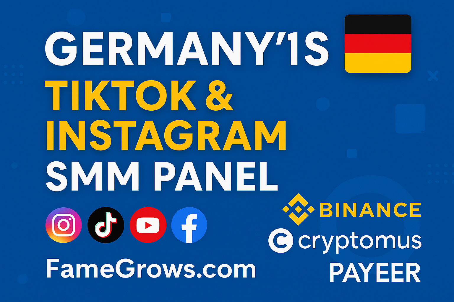 FameGrows – The Best TikTok & Instagram SMM Panel in Germany