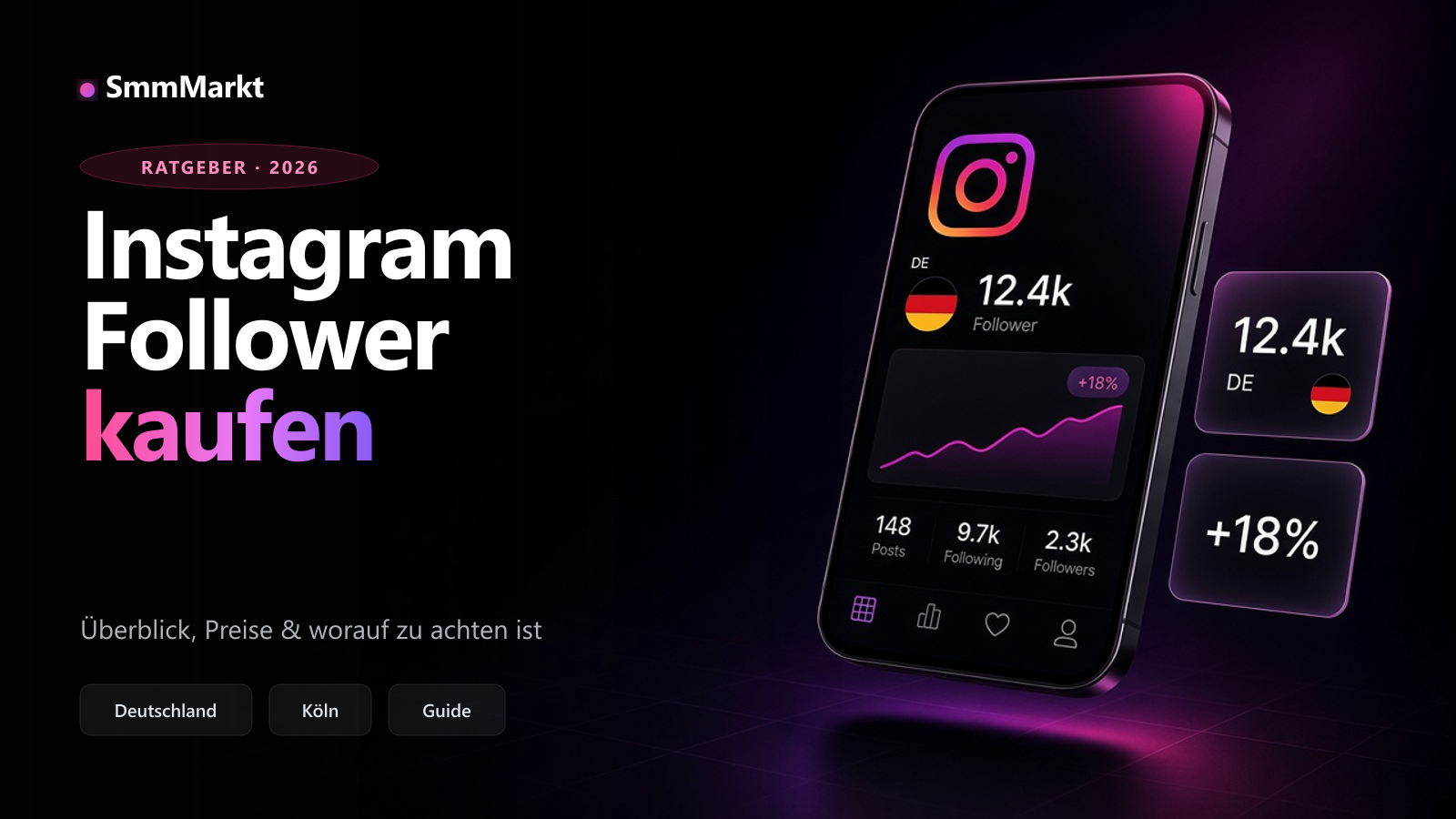 Instagram Follower kaufen in Deutschland – Überblick & Preise
