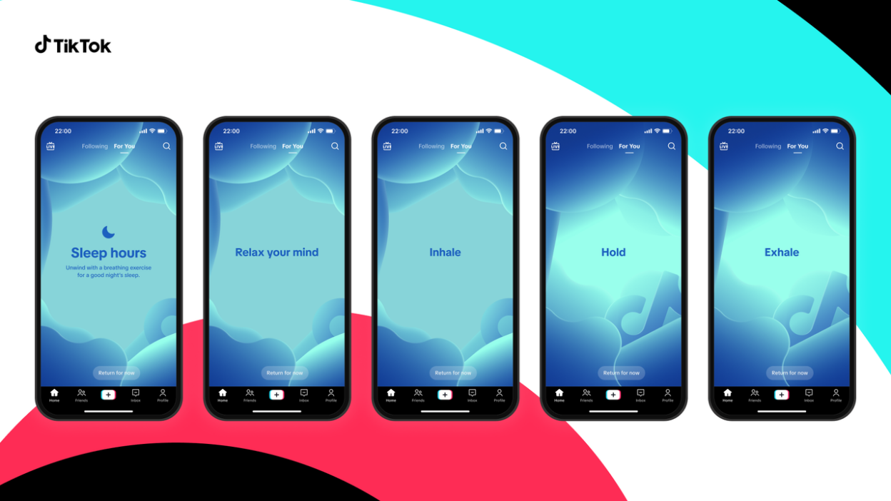 TikTok เปิดตัวฟีเจอร์ Meditation in Sleep Hours หวังให้ผู้ใช้วัยรุ่นพักผ่อนได้ดีขึ้น