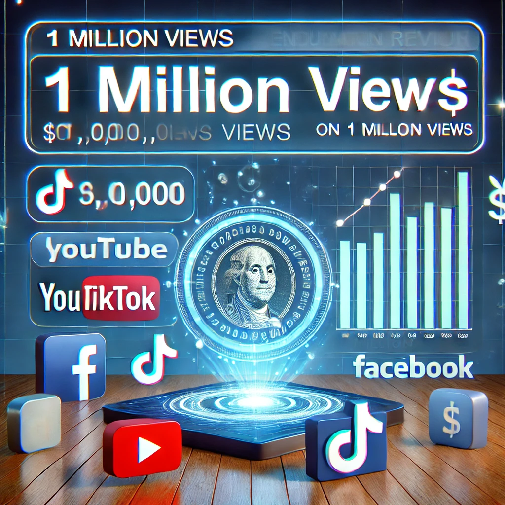 ยอดวิว 1 ล้านได้เงินเท่าไหร่? วิธีคำนวณรายได้จาก YouTube, TikTok และ Facebook