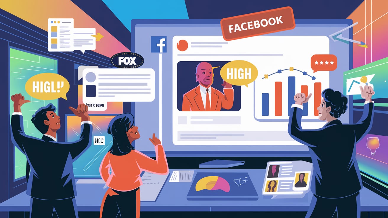 โพสต์ภาพดันยอด Engagement บน Facebook ของสำนักข่าวพุ่งในปี 2025