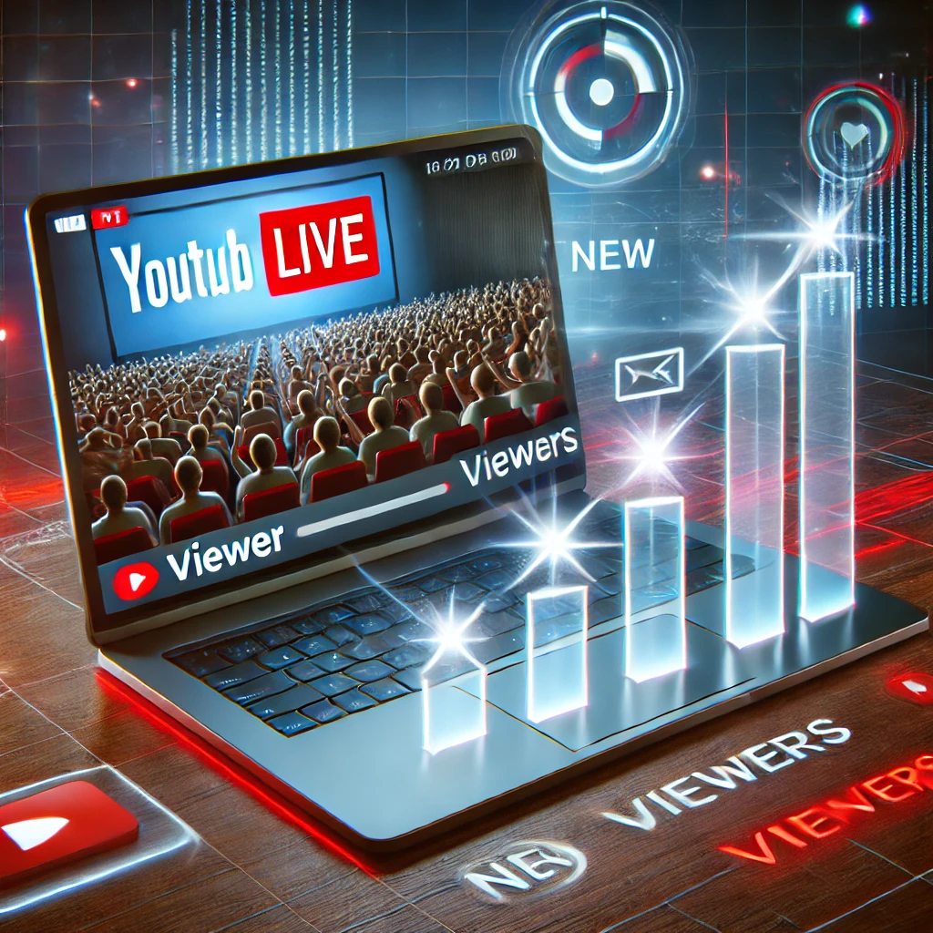 ปั้มคนดูไลฟ์สด YouTube เพิ่มยอดวิวไลฟ์แบบเรียลไทม์ ดึงดูดผู้ชมมากขึ้น