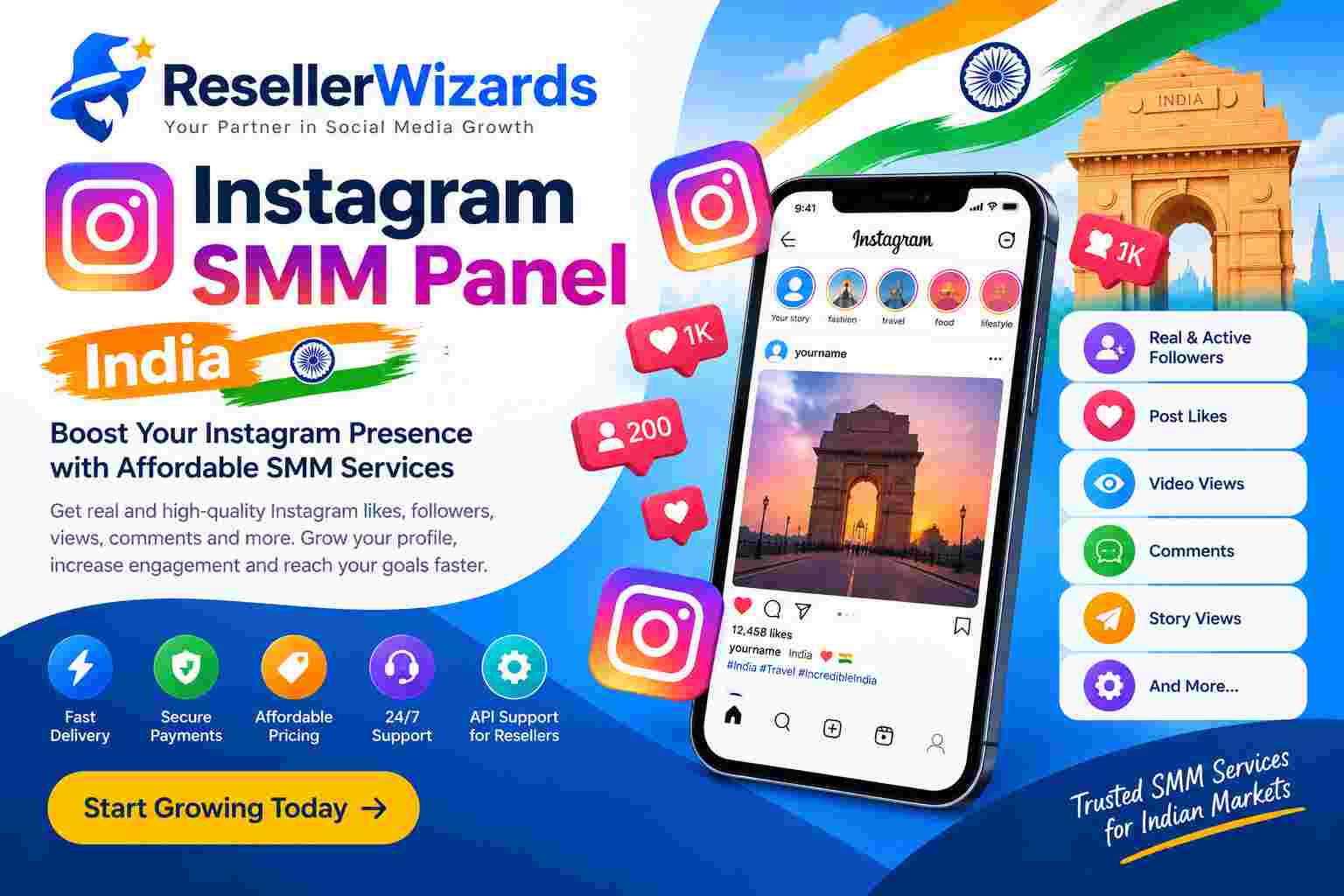 Instagram SMM Panel India